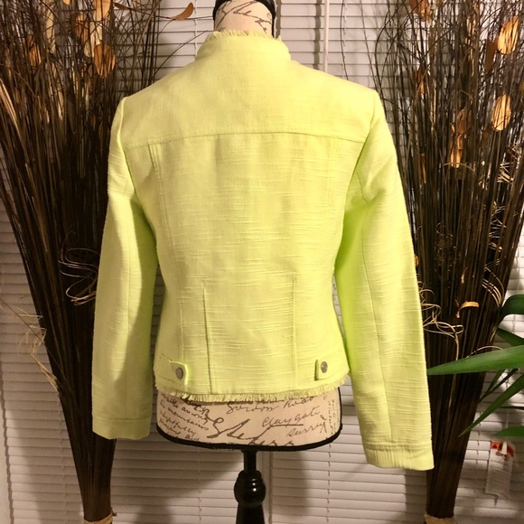 Banana Republic Raw Hem Citron Jacket - Picture 3 of 6